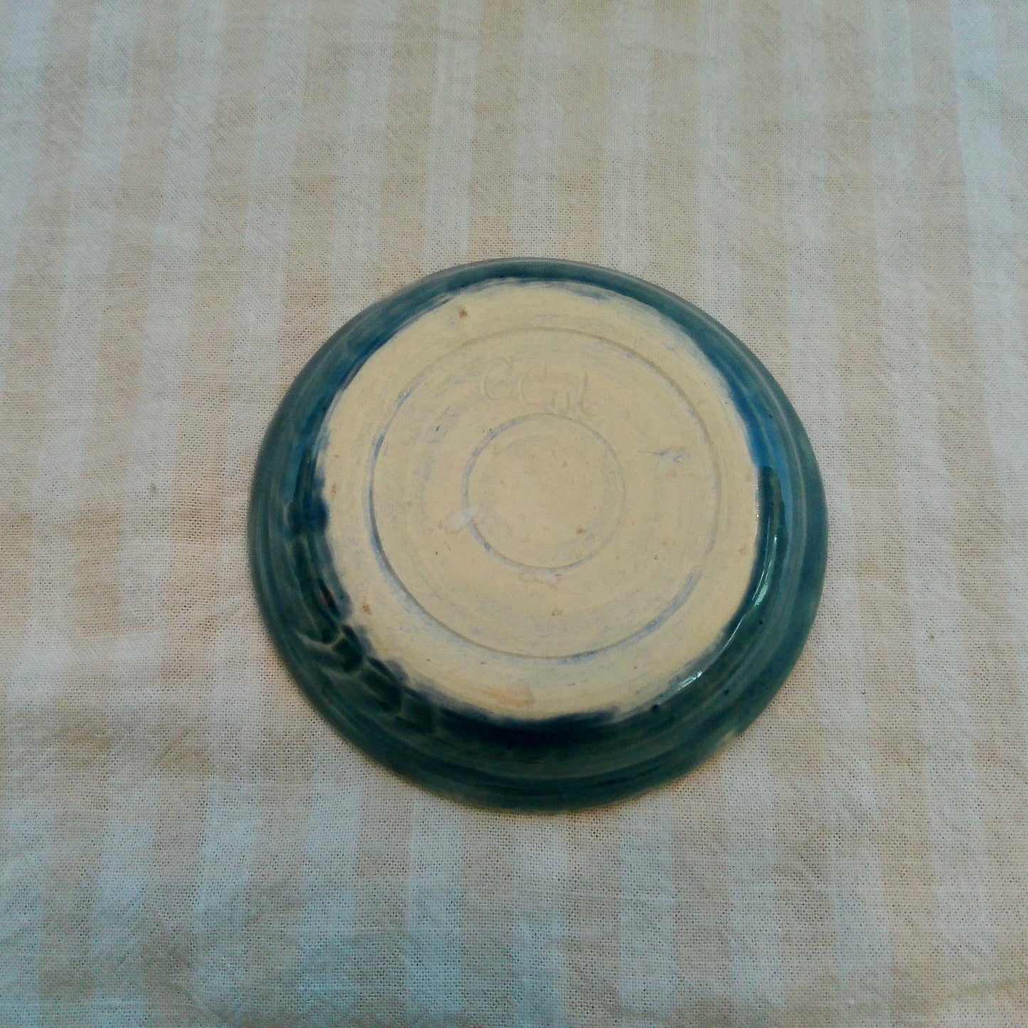 25 Handmade Ceramic Ring Dish with Leaf Design
