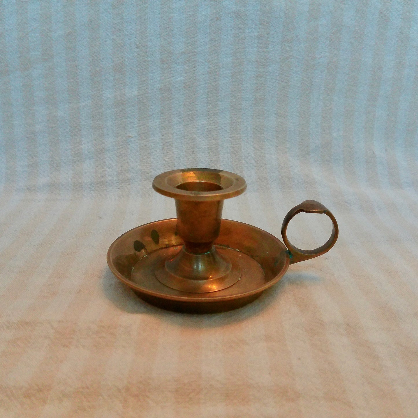 14 Small Brass Taper Candle Holder