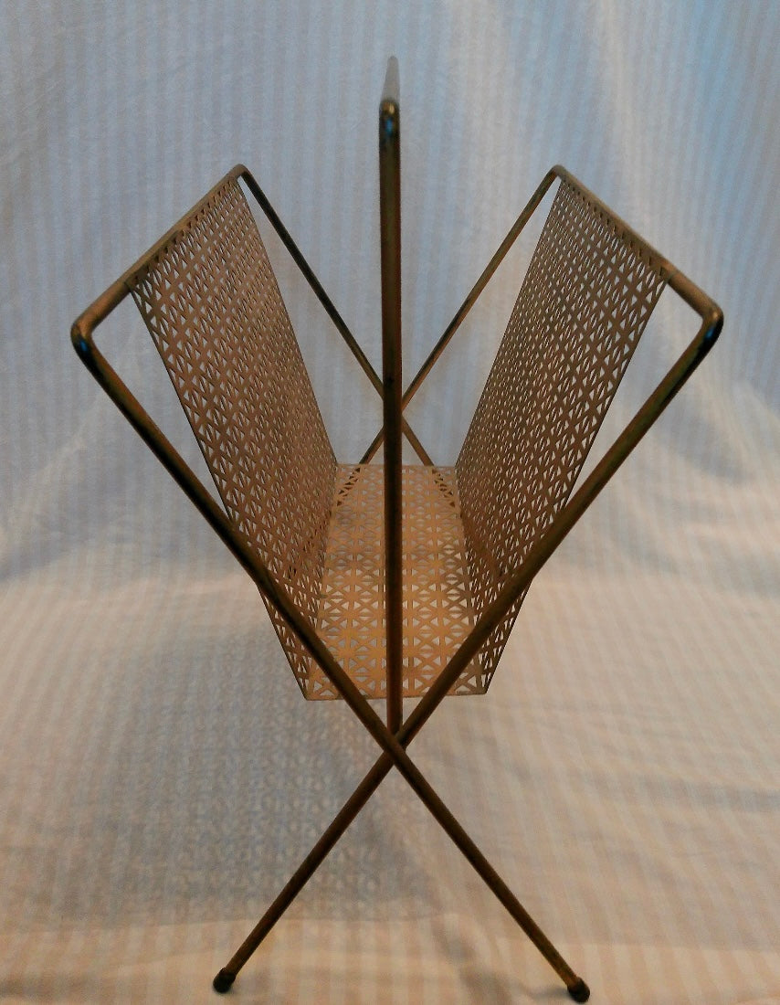 12 MCM Gold Starburst Magazine Rack