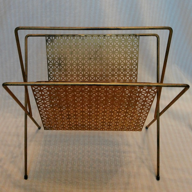 12 MCM Gold Starburst Magazine Rack