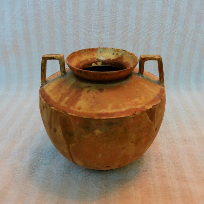 11 Cast Iron Antique Japanese Vase